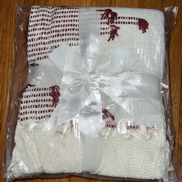 Revolution Home Lightweight Boho Throw in Orange NWT - Picture 2 of 7